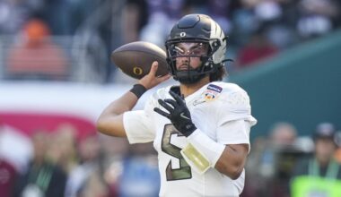 Dante Moore Will Return to Oregon, Forgo 2026 NFL Draft Amid Dylan Raiola Transfer