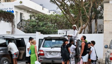 Tourists on remote desert island stranded after rift between U.S. allies