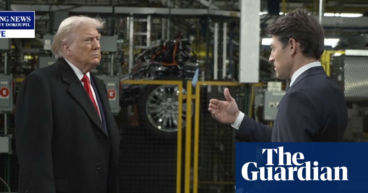 Trump says CBS anchor Tony Dokoupil wouldn’t have job if Kamala Harris had won | Donald Trump