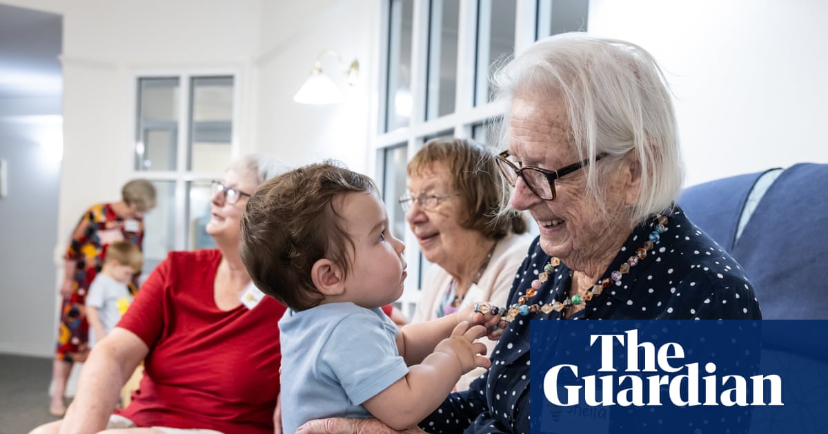 ‘Joy and happiness’: why playgroups held in aged care homes are blossoming in Australia | Aged care