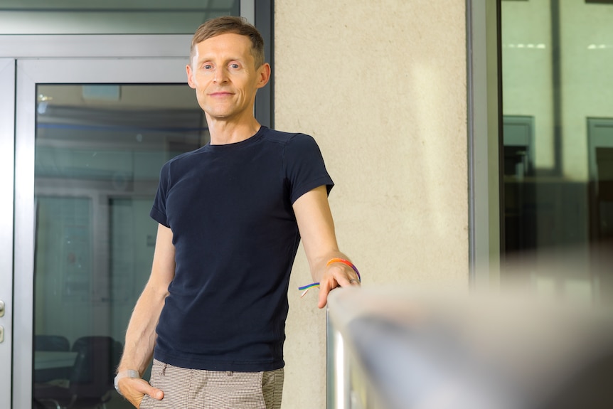 Karsten Haustein wearing a t-shirt. 