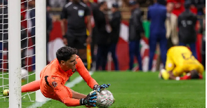 Morocco goalkeeper Yassine Bounou made two saves in the shootout