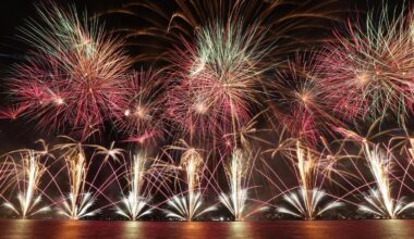 Perth families flock to the foreshore as the city marks Australia Day public holiday with fireworks