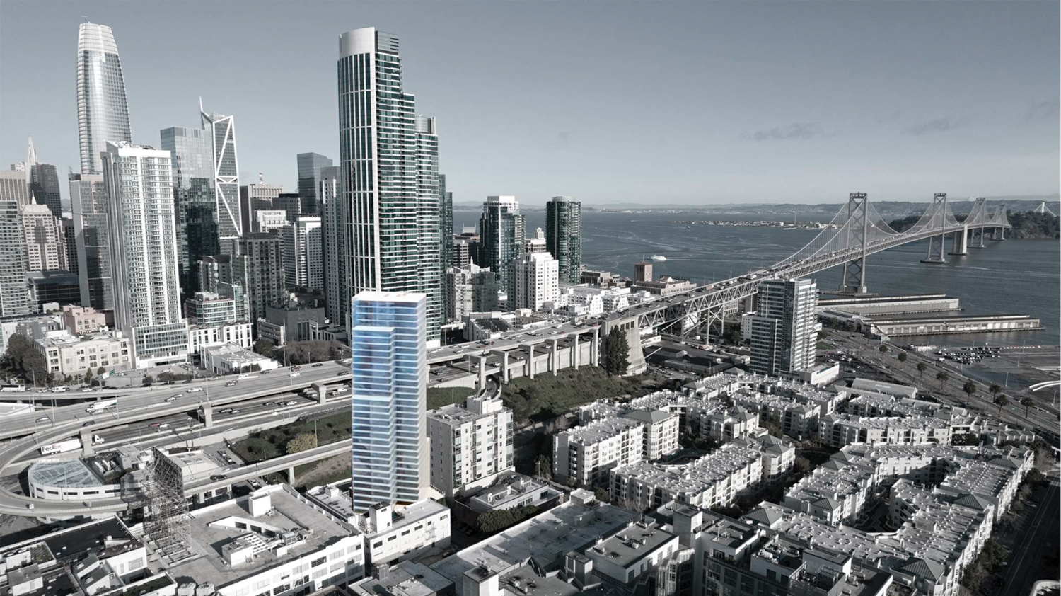 329 Bryant Street, rendering by Stanton Architecture