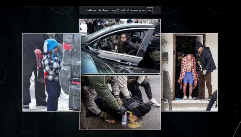 Images out of Minnesota on Real Time.