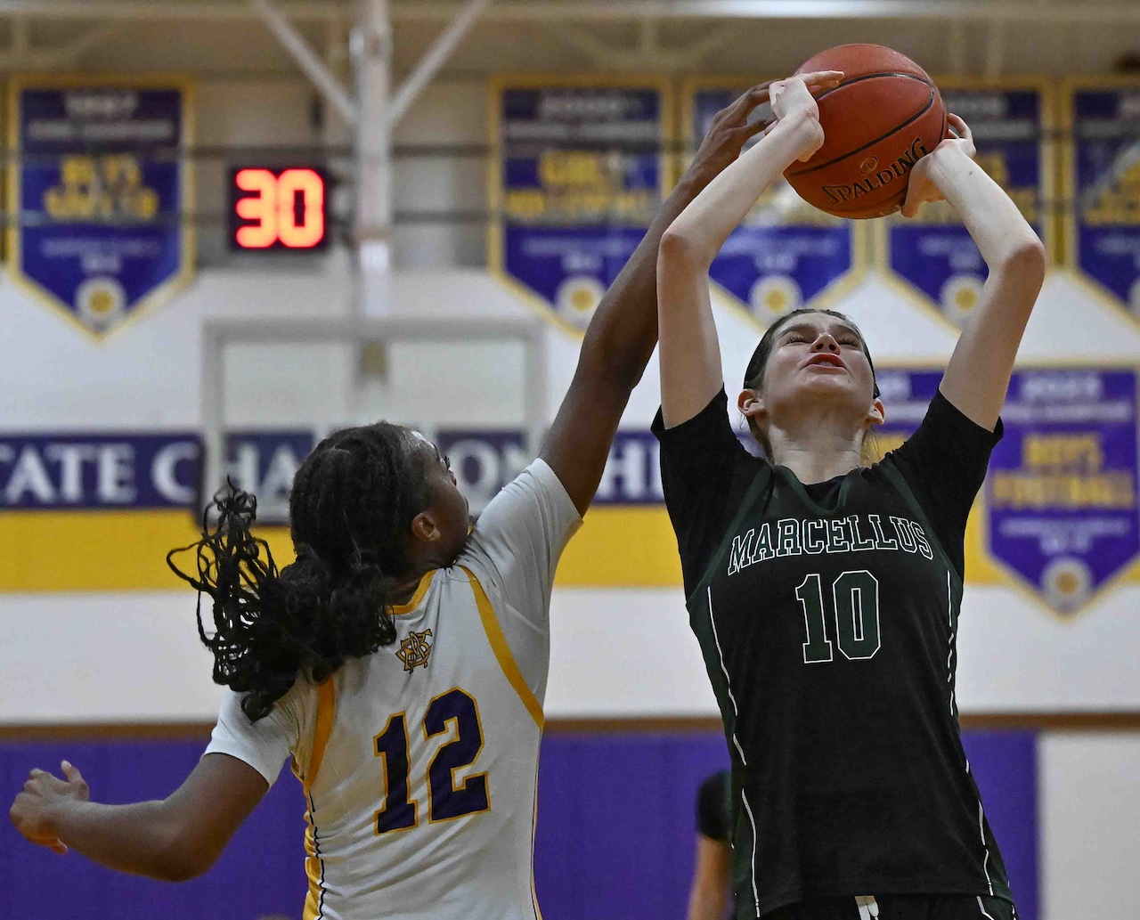 Christian Brothers Academy vs. Marcellus, girls basketball