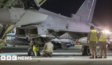 UK and France airstrikes hit underground IS arms bunker near Palmyra