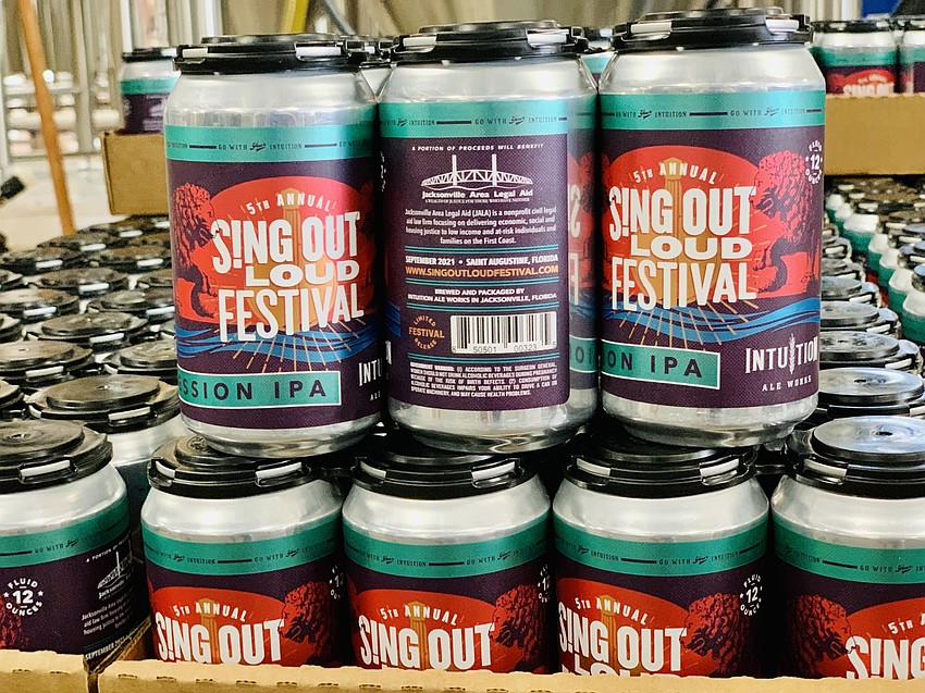 The JALA logo is featured on the Intuition Ale Works IPA.