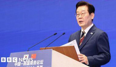 South Korea's Lee Jae Myung meets China's Xi as he seeks a reset in ties