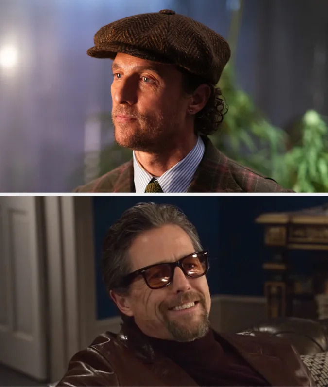 closeup of both their characters