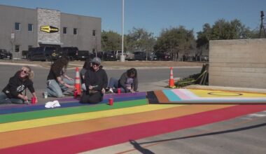 'An act of resistance': As one rainbow crosswalk goes away, another sprouts in San Antonio