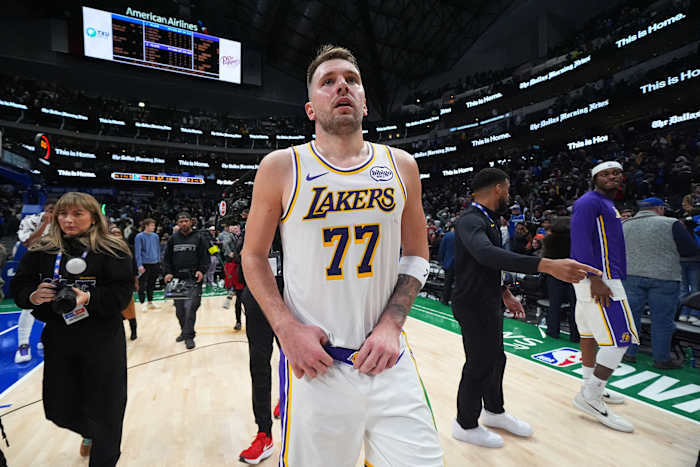 Luka Doncic's emotions ease in 2nd Dallas visit as Lakers star beats his former team again