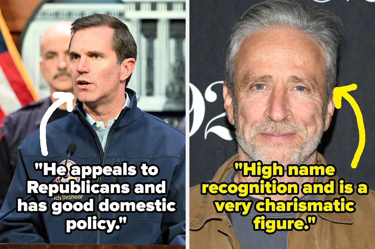 "We Can't Risk Another Loss. White Hetero Male": People Are Sharing Who They Are Most Likely To Vote For In 2028