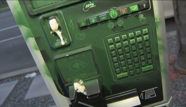 Vandalized parking meters as frustration boils over in Bankers Hill