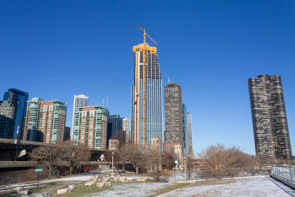400 Lake Shore North Tower January 2026 progress