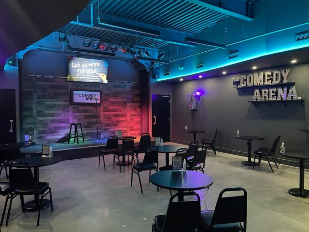The Comedy Arena interior