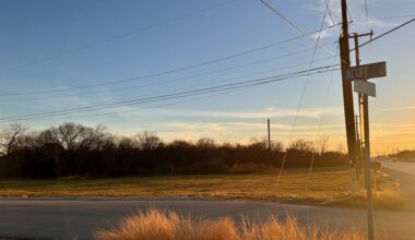 Acuff Lane and Colleyville Boulevard open land