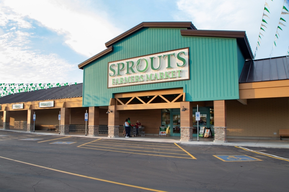 Exterior of Sprouts Farmers Market store