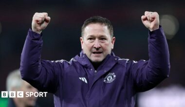 Manchester United coach Steve Holland
