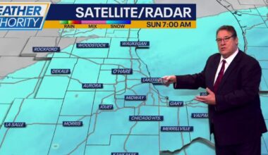 Chicago weather: Snow makes for slick roads, flight cancellations