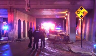Stolen car crash leaves 2 critically hurt on Chicago's SW Side