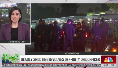 Deadly Northridge shooting involved off-duty DHS officer – NBC Los Angeles
