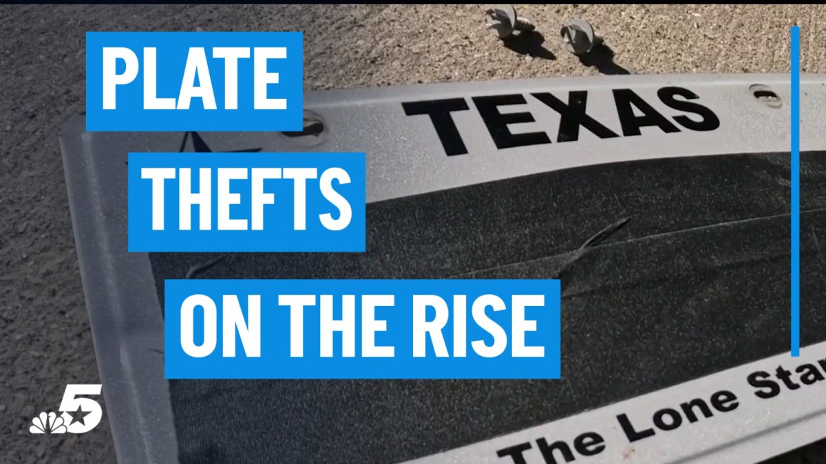Fort Worth police notice rise in stolen license plates – NBC 5 Dallas-Fort Worth