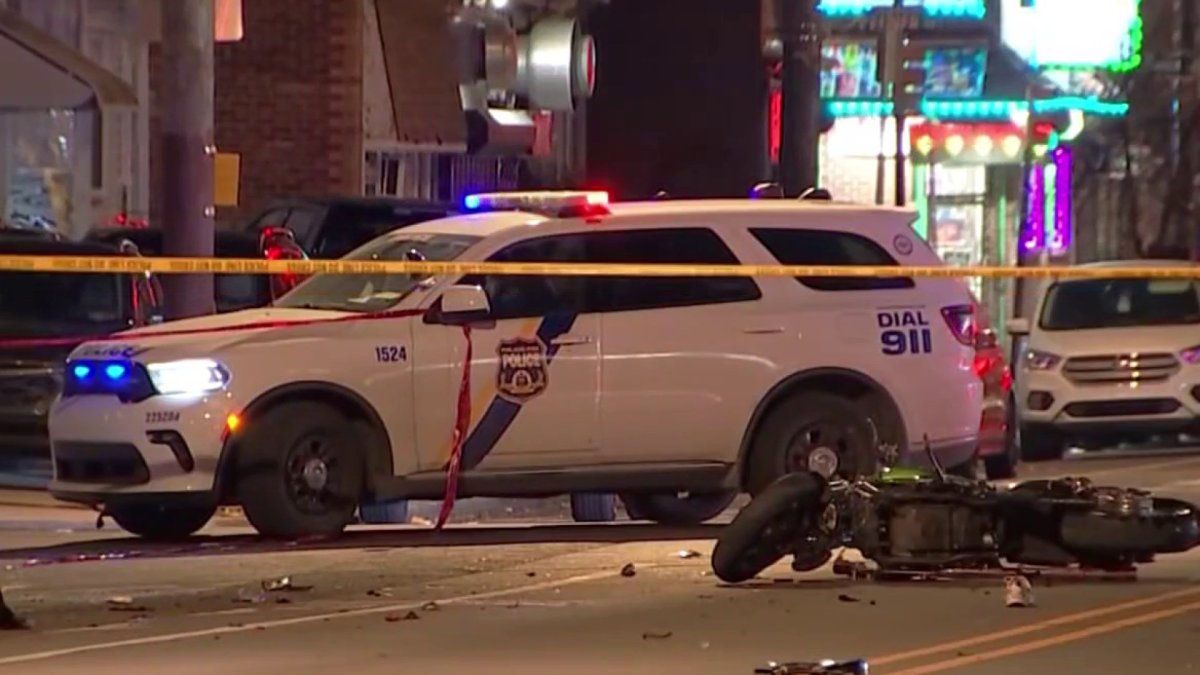 Two injured on motorcycle after being struck by hit-and-run driver in Philadelphia – NBC10 Philadelphia