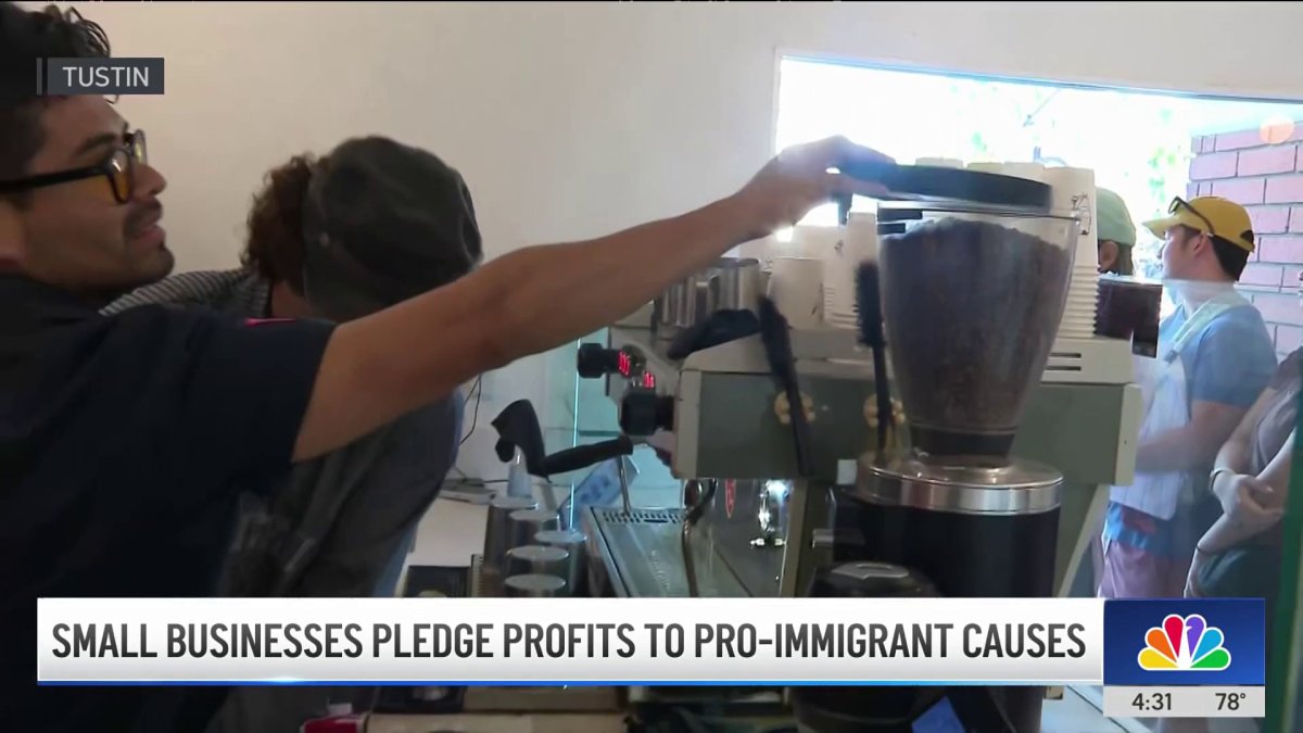 Small businesses pledge profits for ‘National Shutdown’ movement – NBC Los Angeles