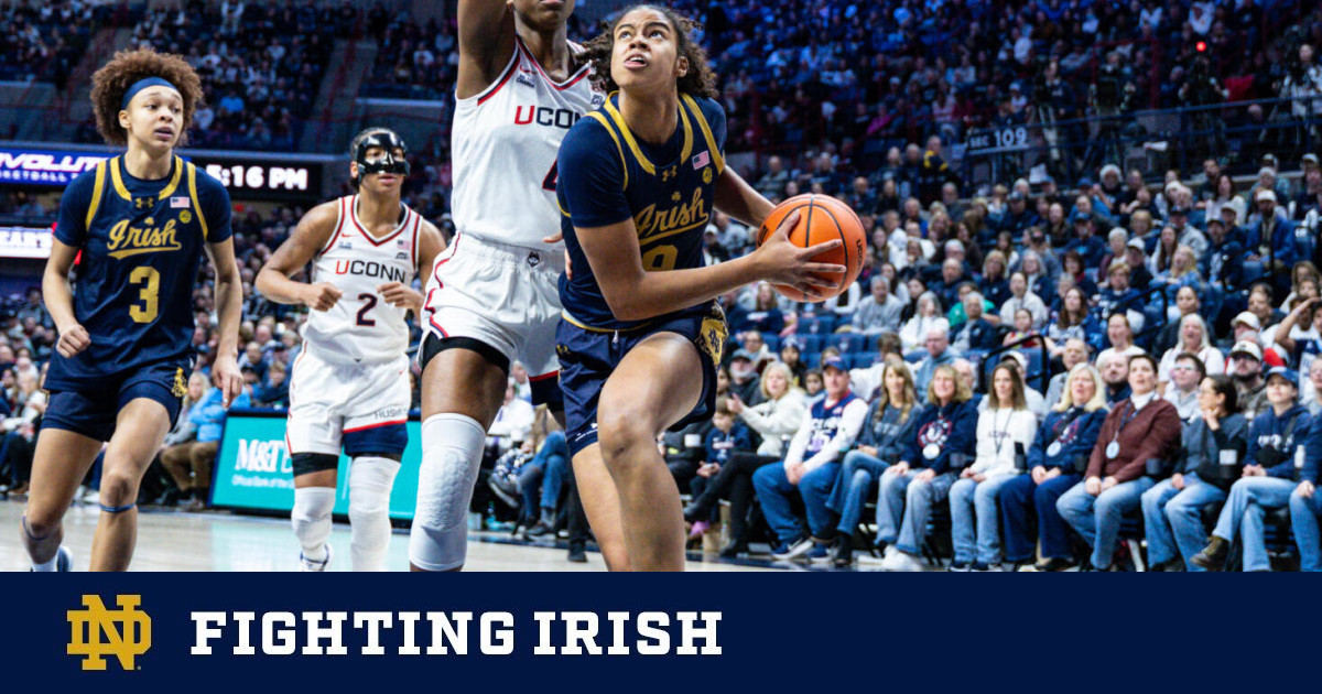Irish Suffer Road Defeat At No. 1 UConn – Notre Dame Fighting Irish – Official Athletics Website