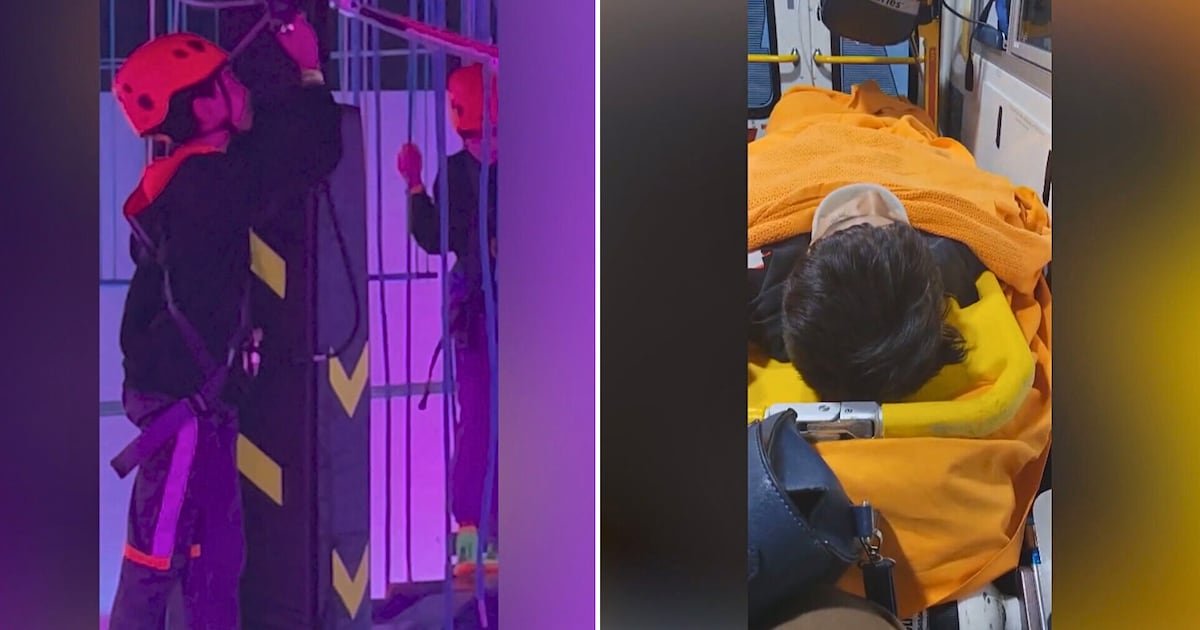 Boy injured after harness fails on zipline in Scarborough