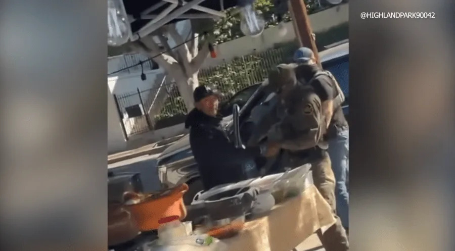 L.A. vendor ICE raids