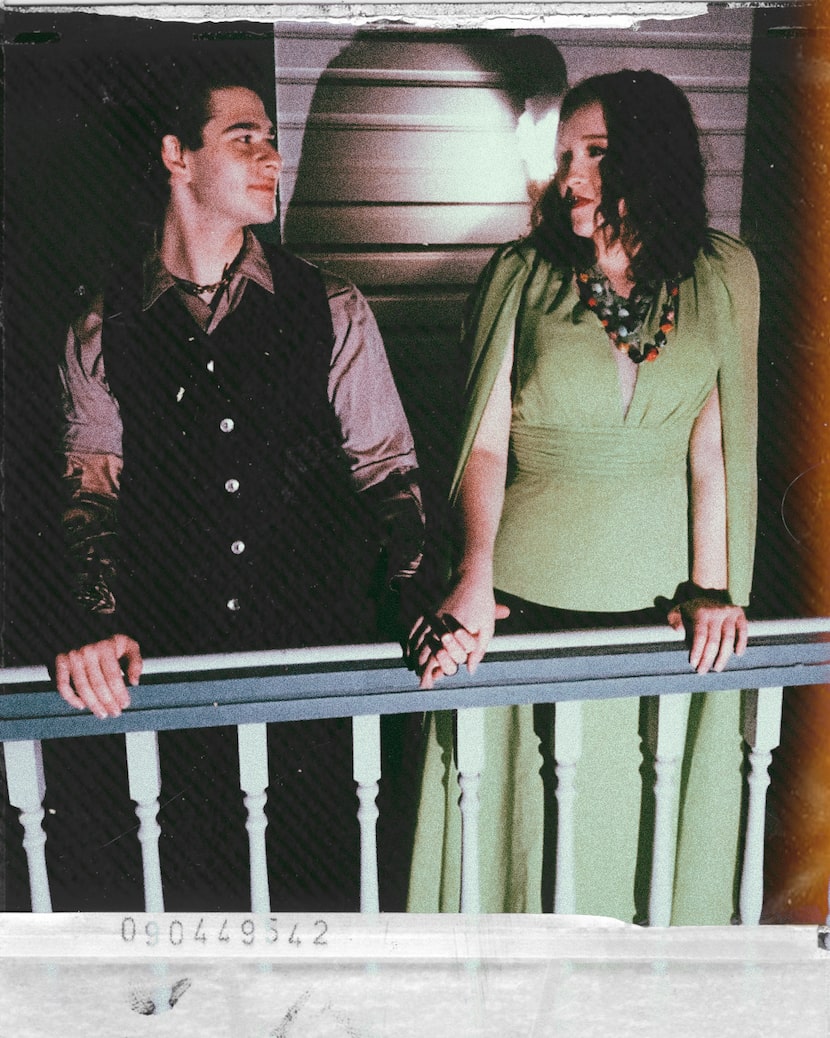 Amelia Racca as Persephone and Josh Schnitzer as Hades star in Junior Players' production of...