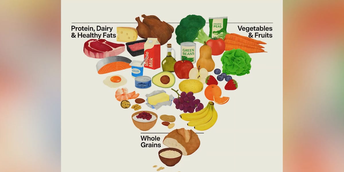 Dietitian reacts to new federal dietary guidelines pushed by Trump administration