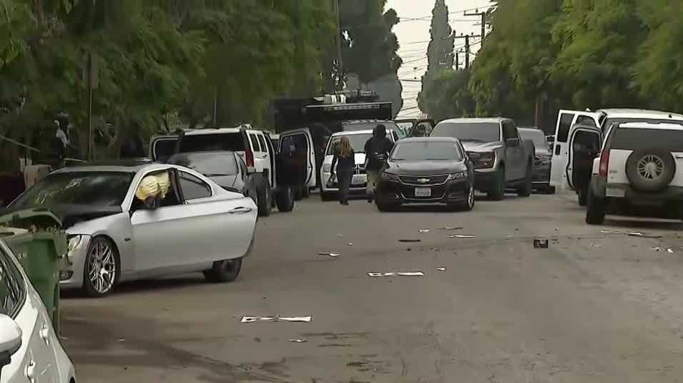 Federal agent fires shots after chase near Los Angeles, DHS says