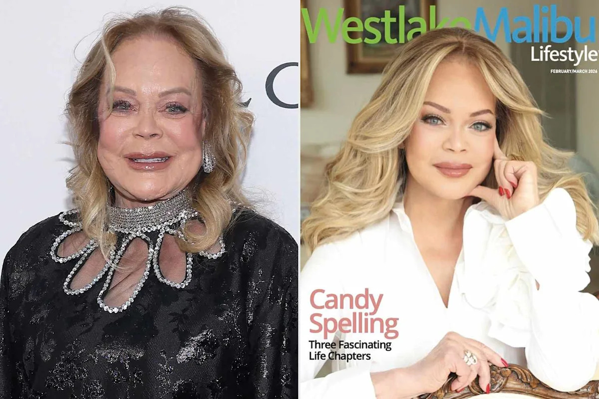 Tori Spelling's Mom, Candy, 80, Turns Heads with Striking New Magazine Cover