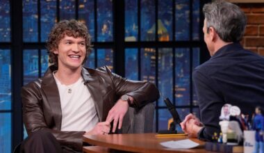 Connor Storrie Squeezed in a Late Night Debut on Seth Meyers