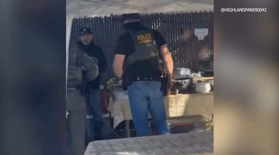 L.A. vendor ICE raids