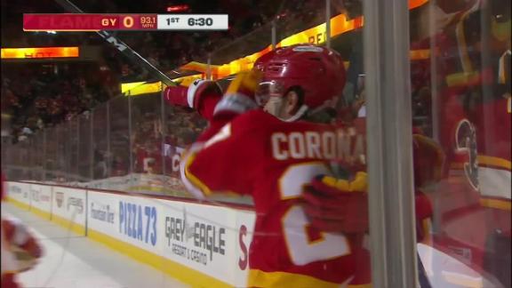 Flames beat Flyers 5-1 for 4th straight home victory