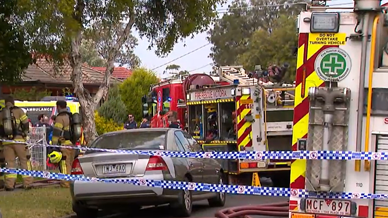 Three-year-old child dies, adult injured in Melbourne blaze