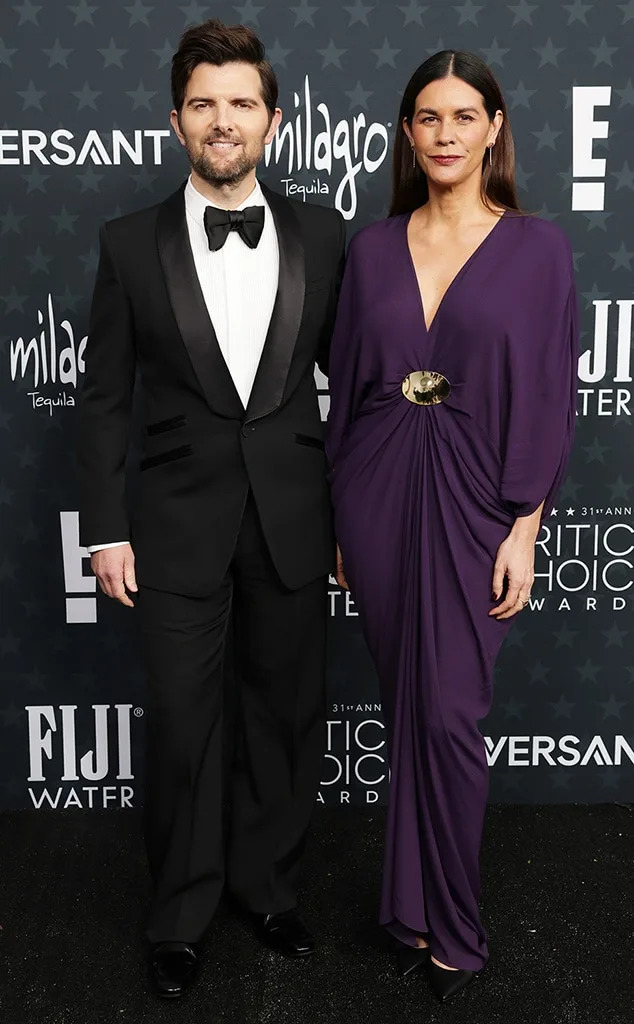 <p>Adam Scott & Naomi Scott</p>