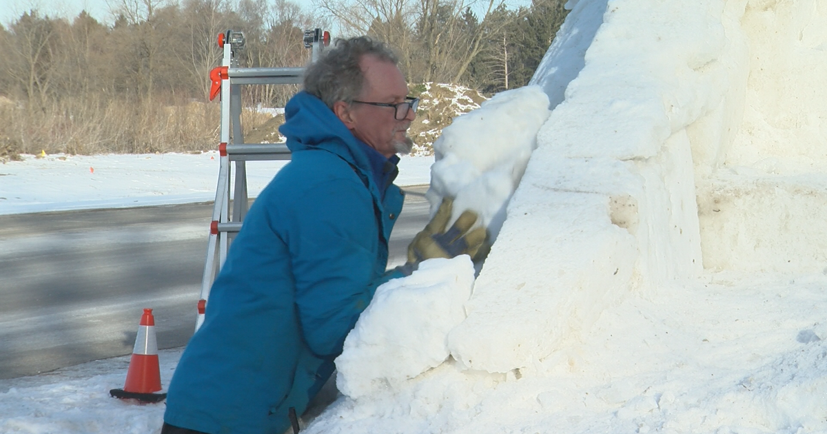 Massive snow sculpture returns to the Madison area | News