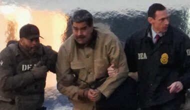 Grainy Images Show Nicolás Maduro's Transfer to New York Court