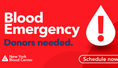 NY Blood Center Declares Emergency as Donations Plummet After Holidays