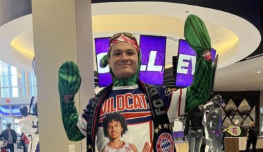 Seen and heard at Arizona men's hoops vs. TCU in Fort Worth