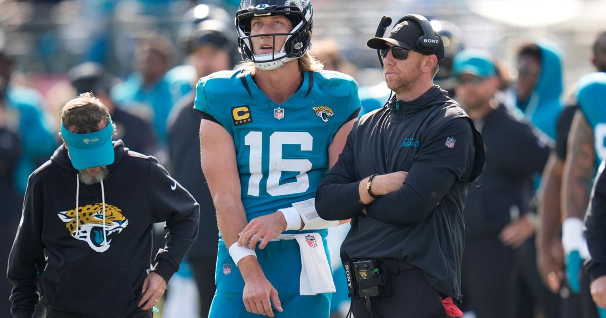 Trevor Lawrence has to 'live with' costly turnovers in Jaguars' playoff loss to Bills | NFL
