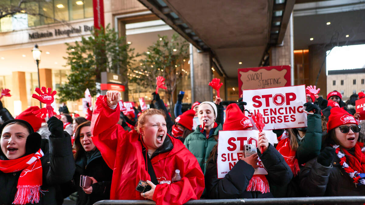 Thousands Of Nurses Go On Strike In Several New York City Hospitals