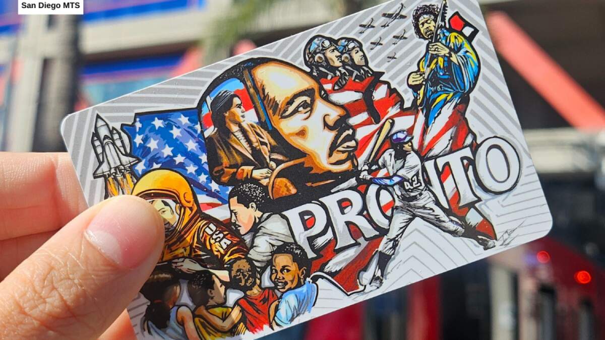 San Diego MTS Unveils Black History Month Pronto Card