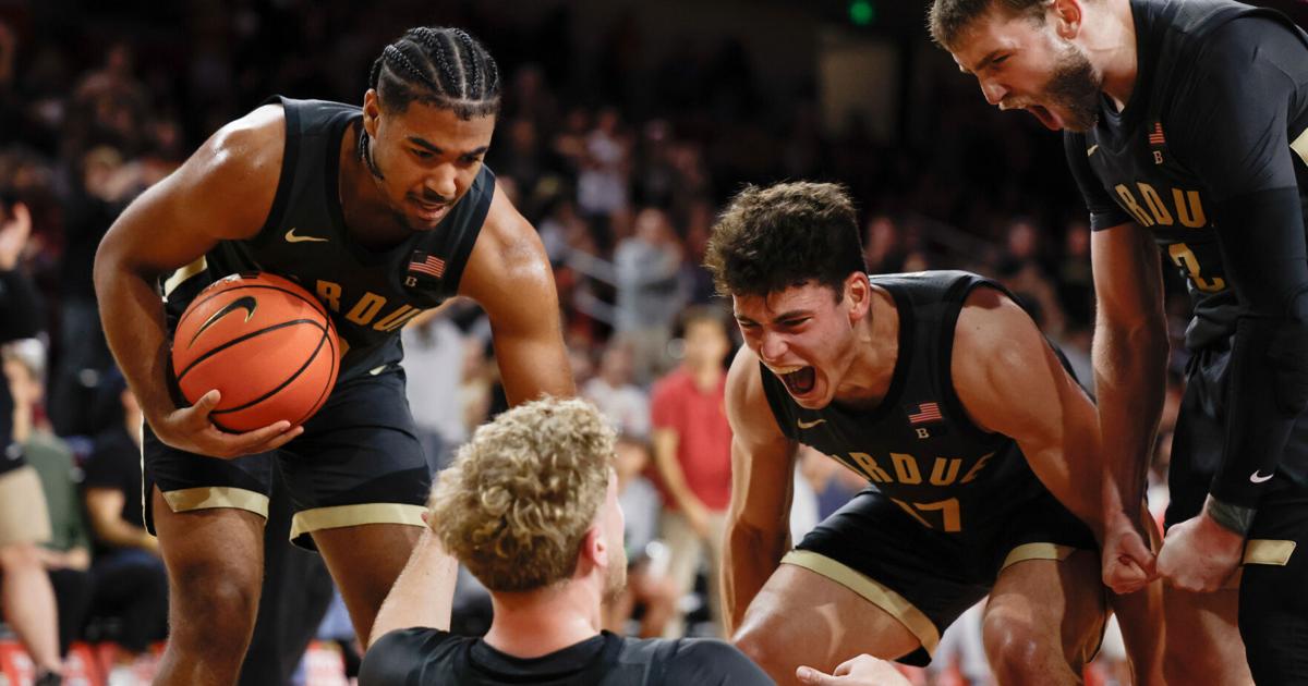 Purdue fans create home atmosphere in Boilermakers' first visit to Los Angeles in decades | Basketball