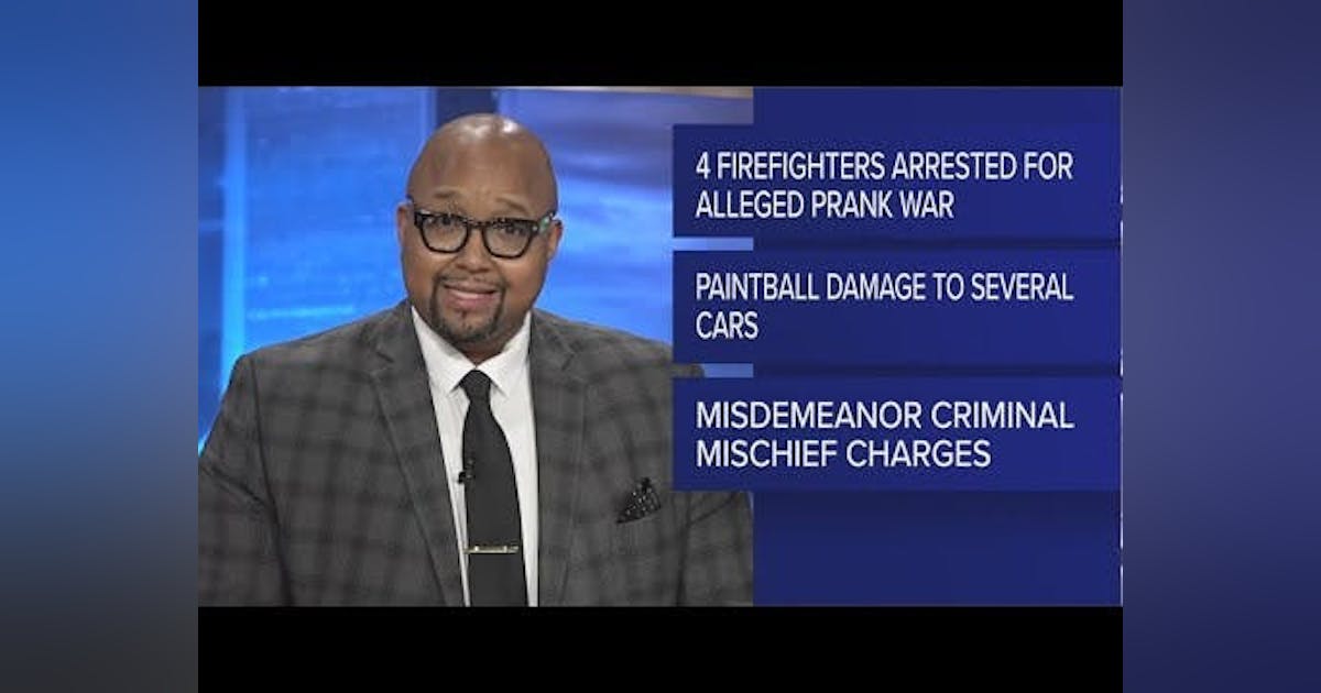 Paintball Prank Leads to Arrests of Four Jacksonville, FL, Firefighters